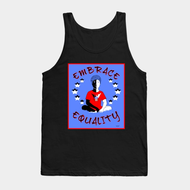 EMBRACE EQUALITY Tank Top by Painted Wolfprints